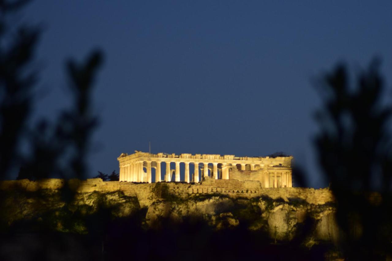 Central Apts With Acropolis Views - Pk Building Athen Exterior foto
