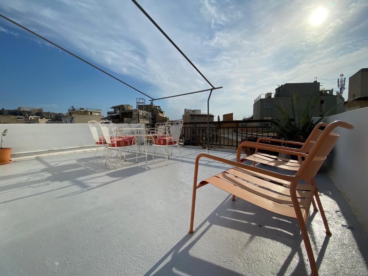 Central Apts With Acropolis Views - Pk Building Athen Exterior foto