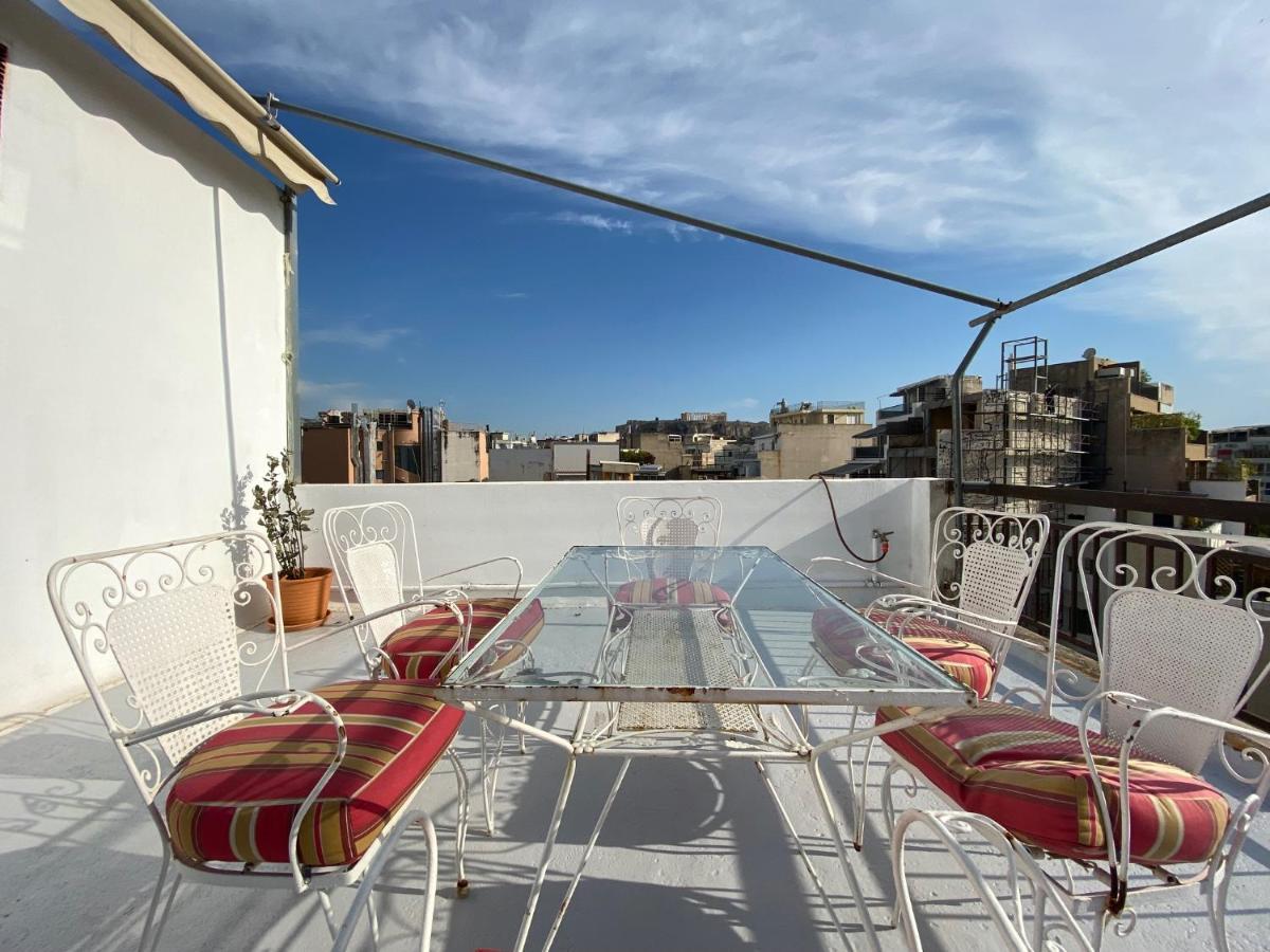 Central Apts With Acropolis Views - Pk Building Athen Exterior foto